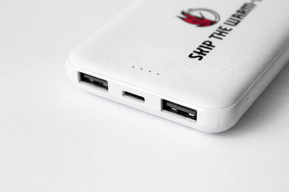 Skip the Warm-Up Portable Logo Power Bank