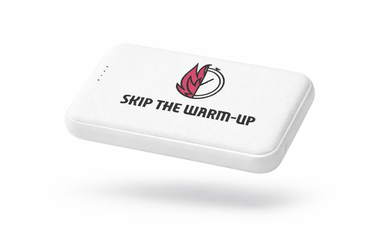 Skip the Warm-Up Portable Logo Power Bank