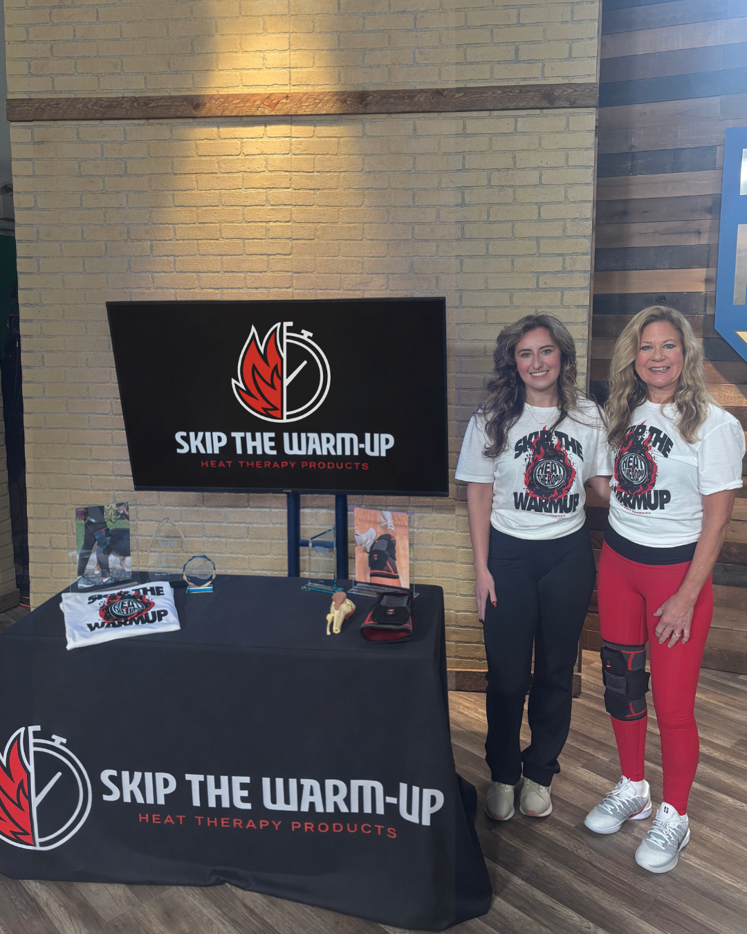 Skip the Warmup Tee – 100% Cotton Graphic Workout T-Shirt
